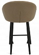 стул Моне полубарный нога черная 600 (Т184 кофе с молоком)
