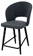 стул Мишель полубарный-мини нога черная 500 (Т177 графит)