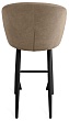 стул Коко барный нога черная 700 (Т184 кофе с молоком)