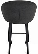 стул Моне полубарный нога черная 600 (Т190 горький шоколад)