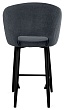 стул Мишель полубарный нога черная 600 (Т177 графит)