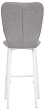 стул Чинзано барный нога белая 700 (Т180 светло-серый)