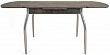 стол Порто-1 110х70 (+30+30) (ноги хром-лак) серый камень