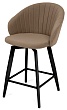 стул Моне полубарный нога черная 600 360F47 (Т184 кофе с молоком)