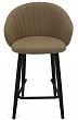 стул Моне полубарный нога черная 600 (Т184 кофе с молоком)
