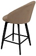 стул Моне полубарный нога черная 600 360F47 (Т184 кофе с молоком)