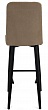 стул Абсент барный нога черная 700 (Т184 кофе с молоком)