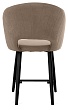 стул Мишель полубарный-мини нога черная 500 (Т184 кофе с молоком)